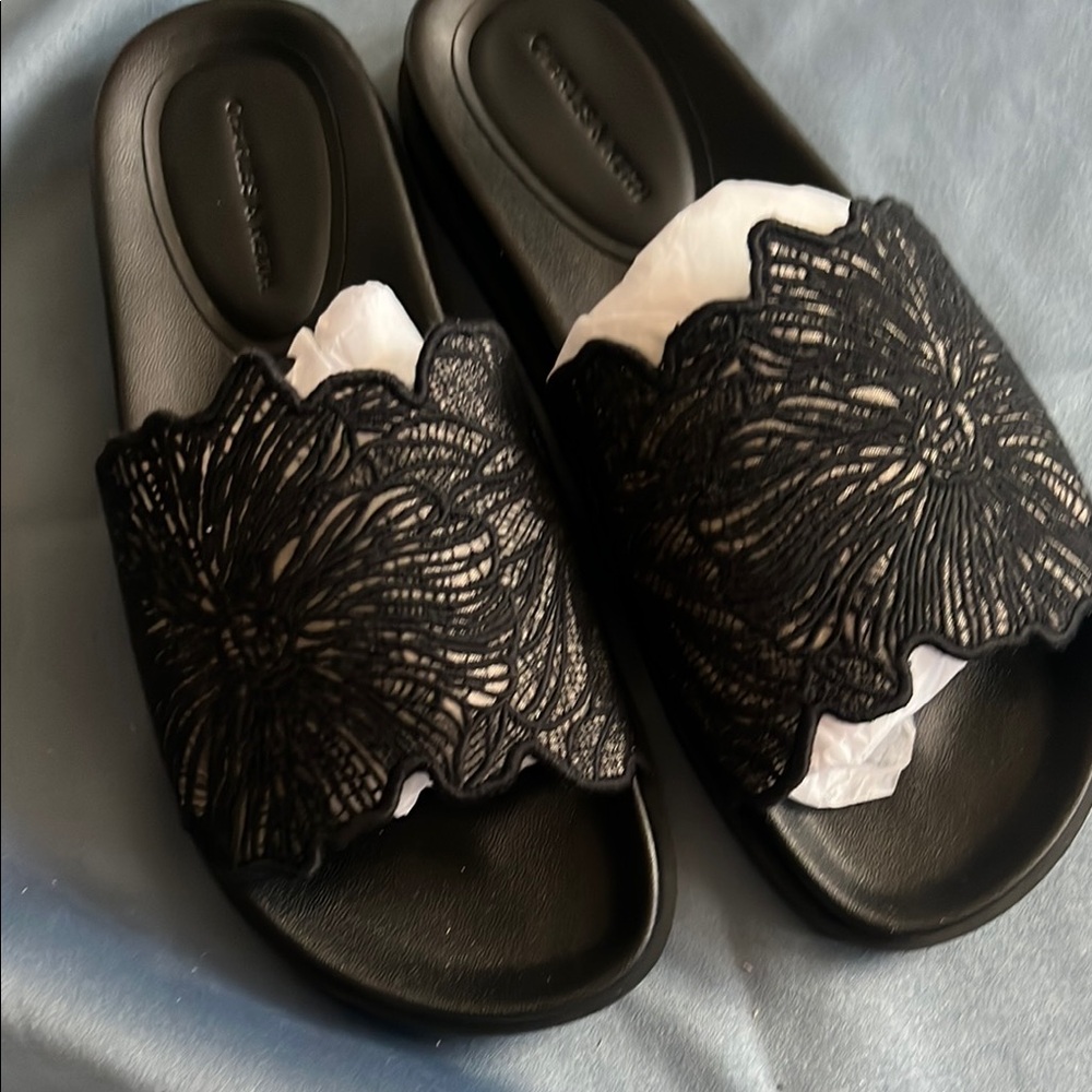 SAS Black Sandals Comfortable Stylish Footwear